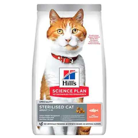 Hill's SP Somon Kısırlaştırılmış Yetişkin Kedi Maması 3KG