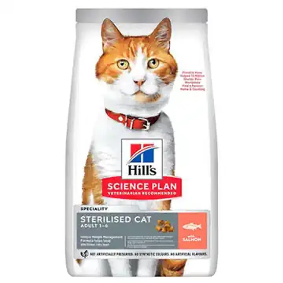 Hill's SP Somon Kısırlaştırılmış Yetişkin Kedi Maması 3KG